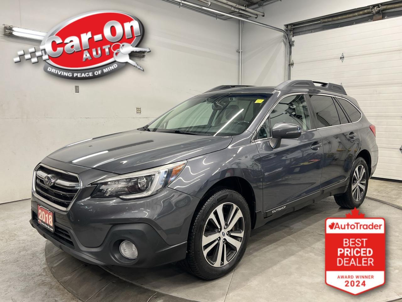 Used 2018 Subaru Outback LIMITED AWD| HTD LEATHER| SUNROOF| CARPLAY| NAV for sale in Ottawa, ON