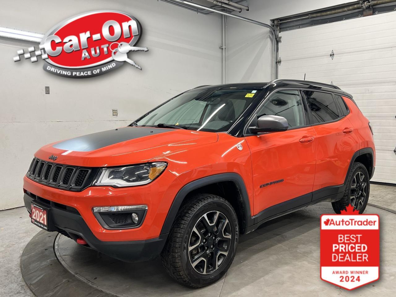 Used 2021 Jeep Compass TRAILHAWK ELITE 4X4| LEATHER| PANO ROOF | NAV for sale in Ottawa, ON