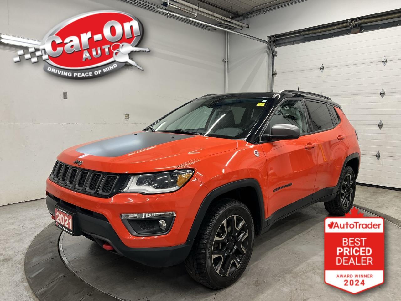 Used 2021 Jeep Compass TRAILHAWK ELITE 4X4| LEATHER| PANO ROOF | NAV for sale in Ottawa, ON