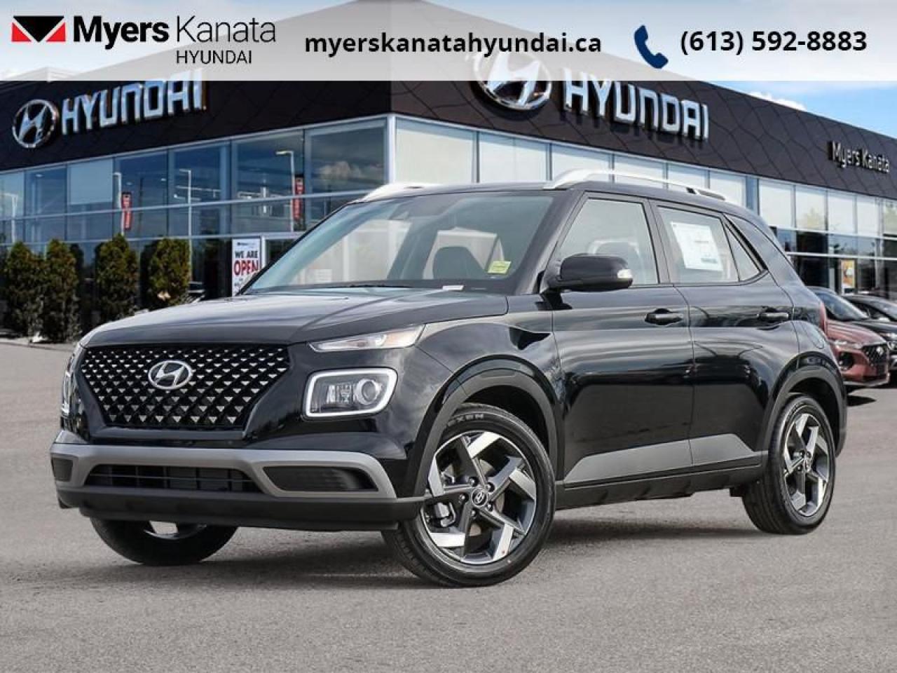 New 2025 Hyundai Venue Ultimate  - $102.68 /Wk for sale in Kanata, ON