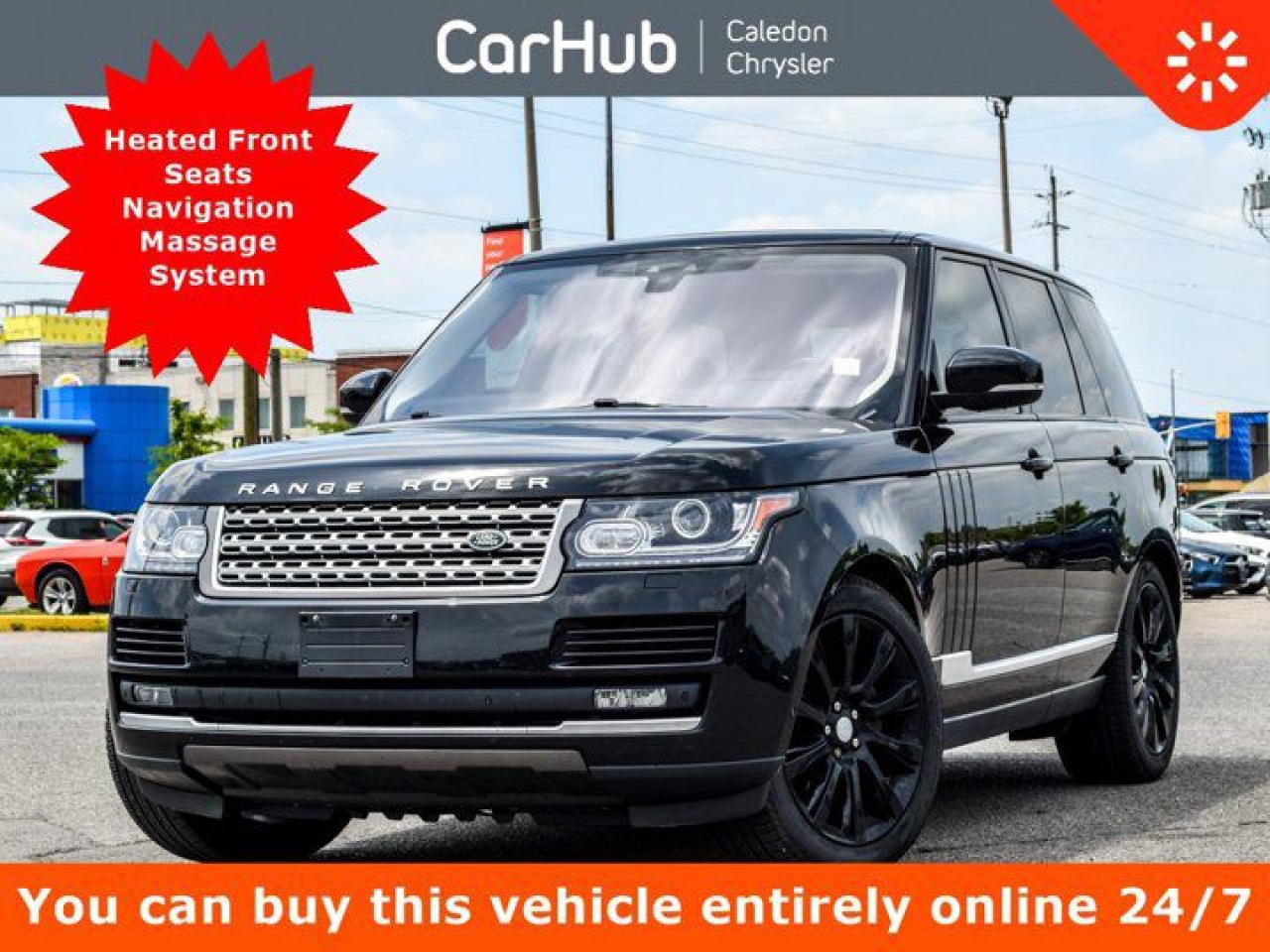 Used 2017 Land Rover Range Rover SC 4x4 Pano Sunroof Heated Seats 21
