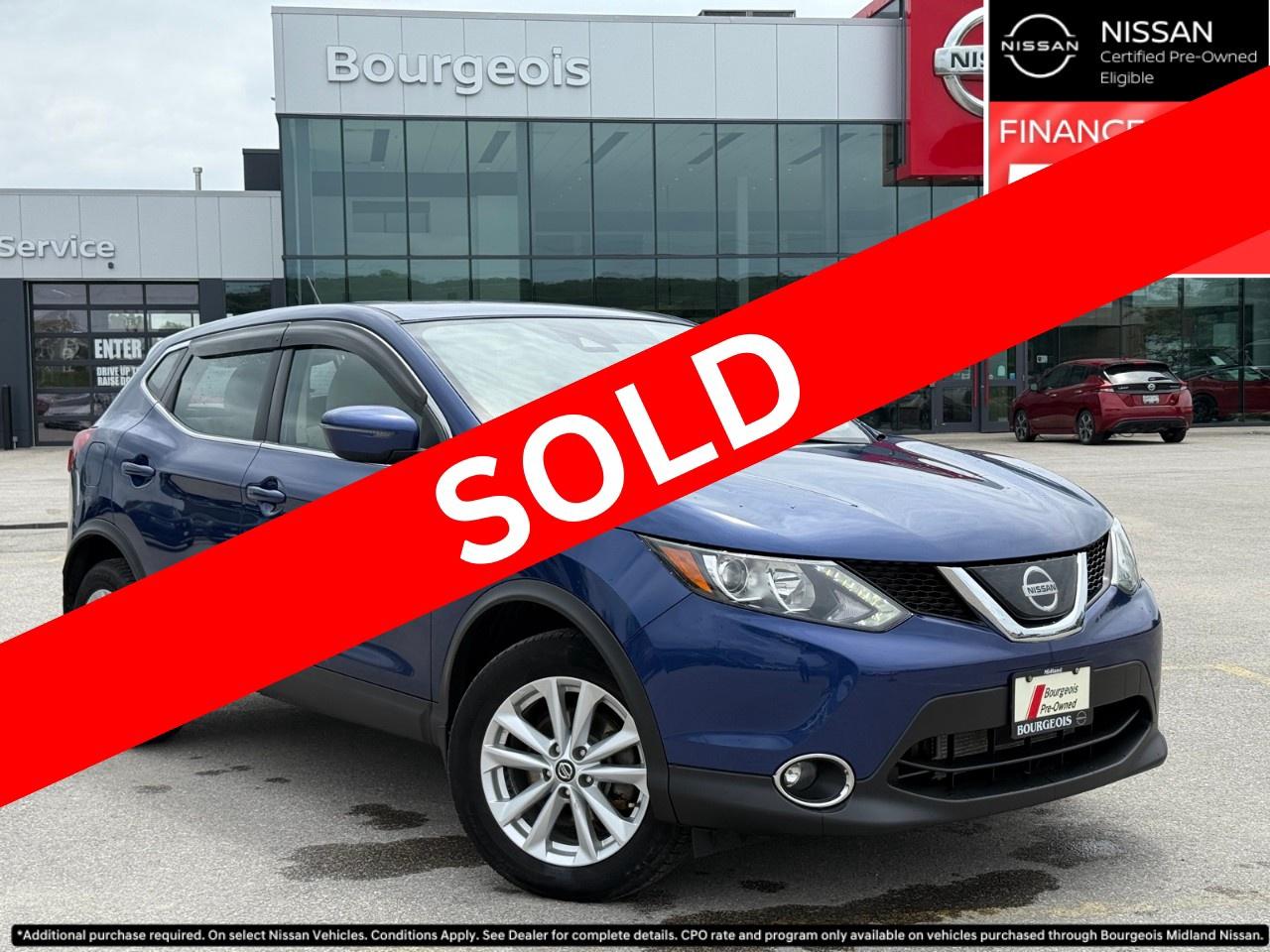 Used 2019 Nissan Qashqai AWD SV CVT for sale in Midland, ON