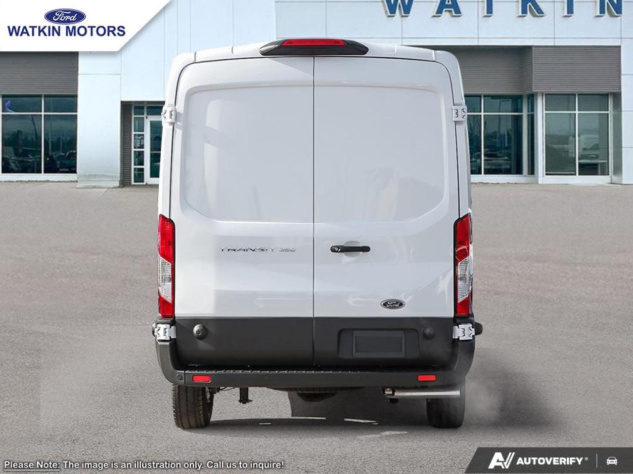 2025 Ford E-Transit Cargo Van T-350 148" MED RF 9500 GVWR RWD Photo4