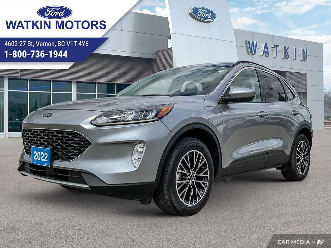 Used 2022 Ford Escape SEL PHEV FWD for sale in Vernon, BC