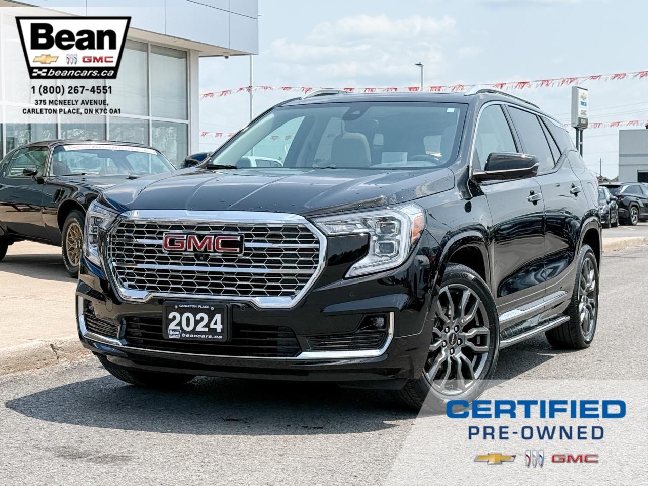 Used 2024 GMC Terrain Denali 1.5L 4 CYL WITH REMOTE START/ENTRY, SUNROOF, HEATED/VENTILATED SEATS, HEATED STEERING WHEEL, POWER LIFTGATE, BOSE SOUND SYSTEM for sale in Carleton Place, ON