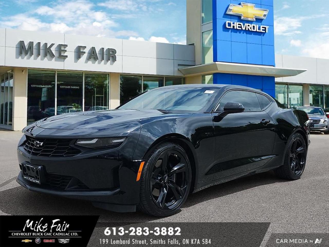 Used 2022 Chevrolet Camaro power sunroof,auto climate control,remote start,HD rear camera,bose premium speaker system for sale in Smiths Falls, ON