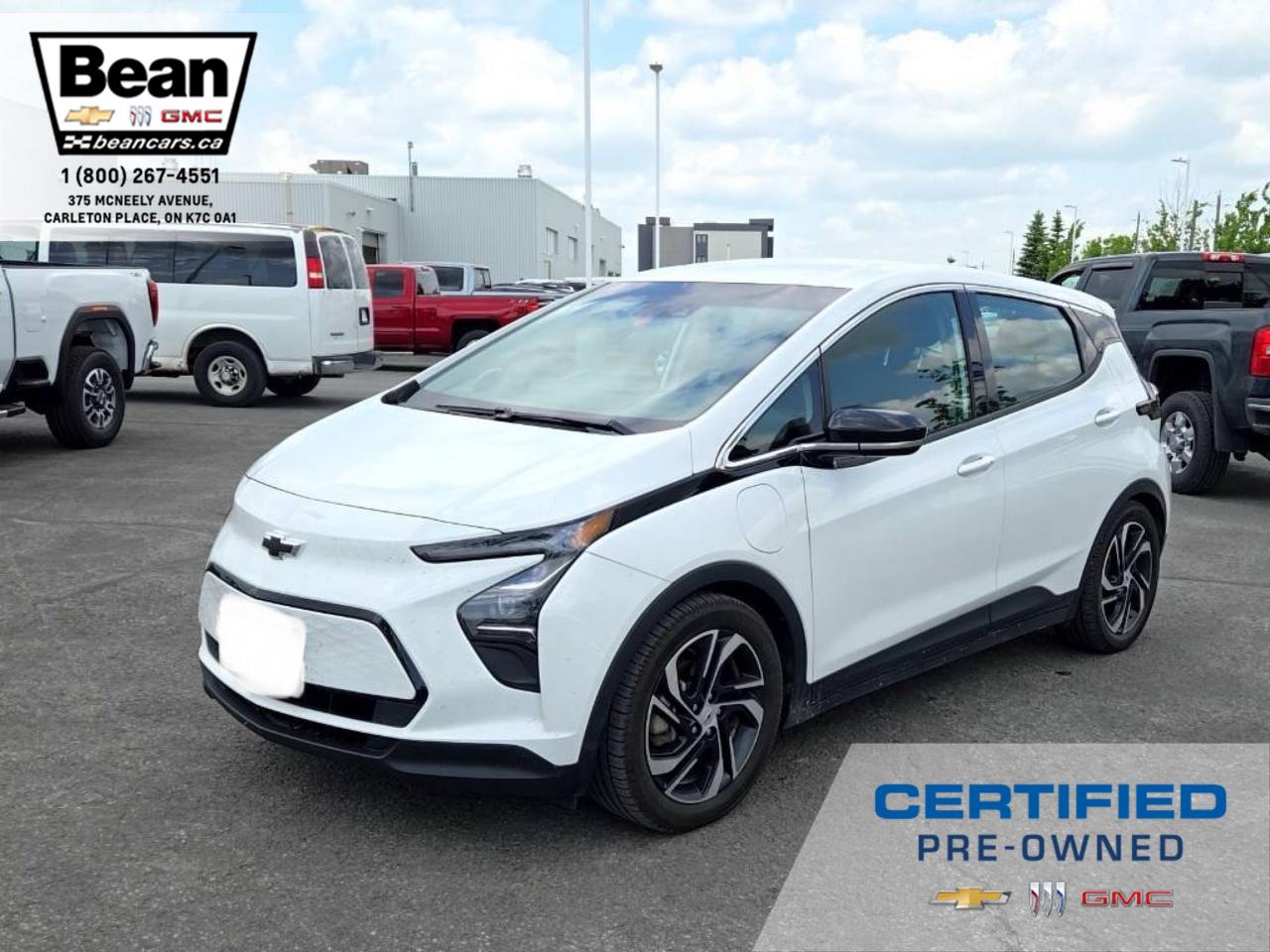 Used 2023 Chevrolet Bolt EV 1LT FULLY ELECTRIC, LT TRIM, HEATED FRONT SEATS, HEATED STEERING WHEEL, SAFETY PACKAGE, 17