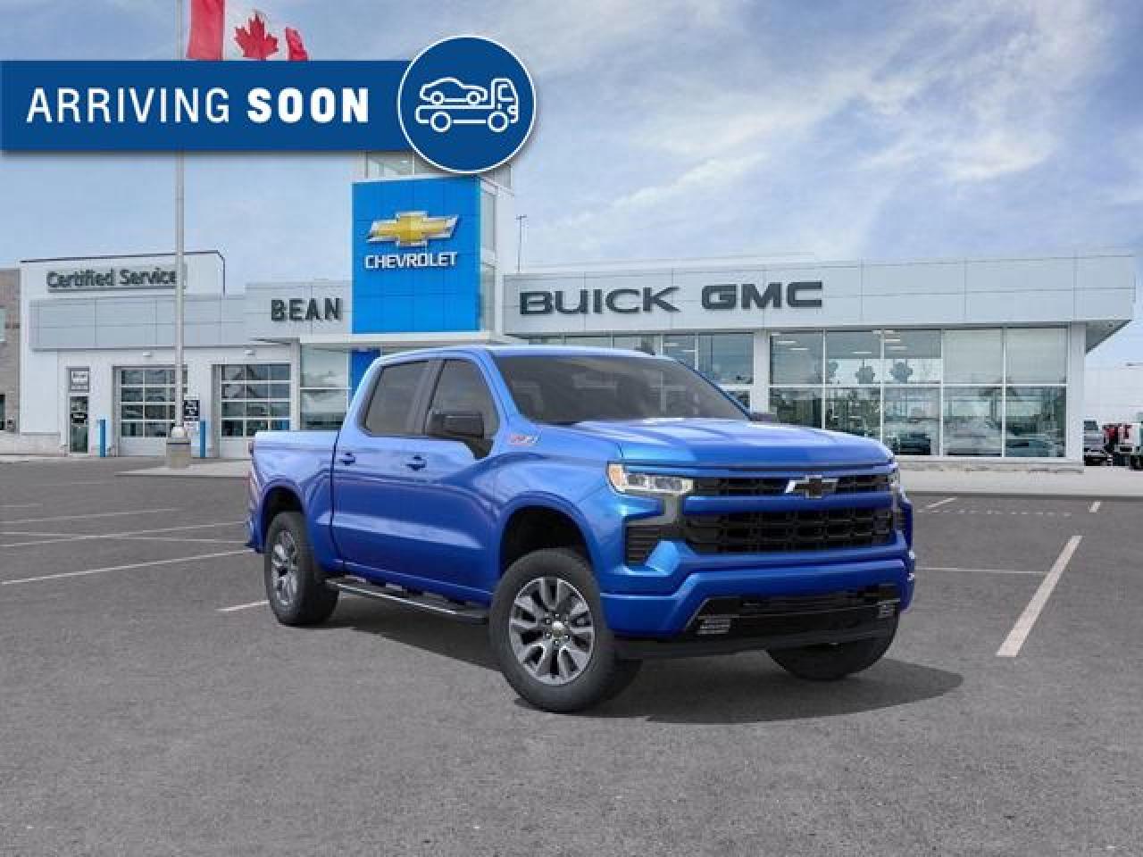 New 2025 Chevrolet Silverado 1500 RST 5.3L V8 WITH REMOTE START/ENTRY, HEATED FRONT SEATS, HEATED STEERING WHEEL, HD REAR VISION, APPLE CARPLAY AND ANDROID AUTO for sale in Carleton Place, ON