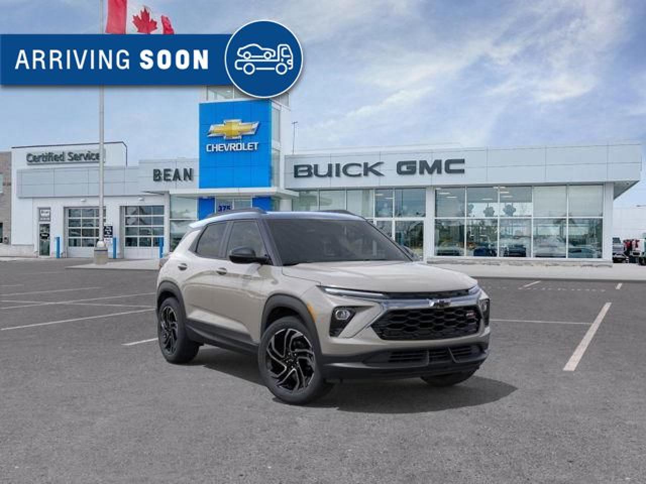 New 2026 Chevrolet TrailBlazer RS 1.3L 3 CYL WITH REMOTE START/ENTRY, HEATED SEATS, HEATED STEERING WHEEL, HD REAR VISION CAMERA, APPLE CARPLAY AND ANDROID AUTO for sale in Carleton Place, ON