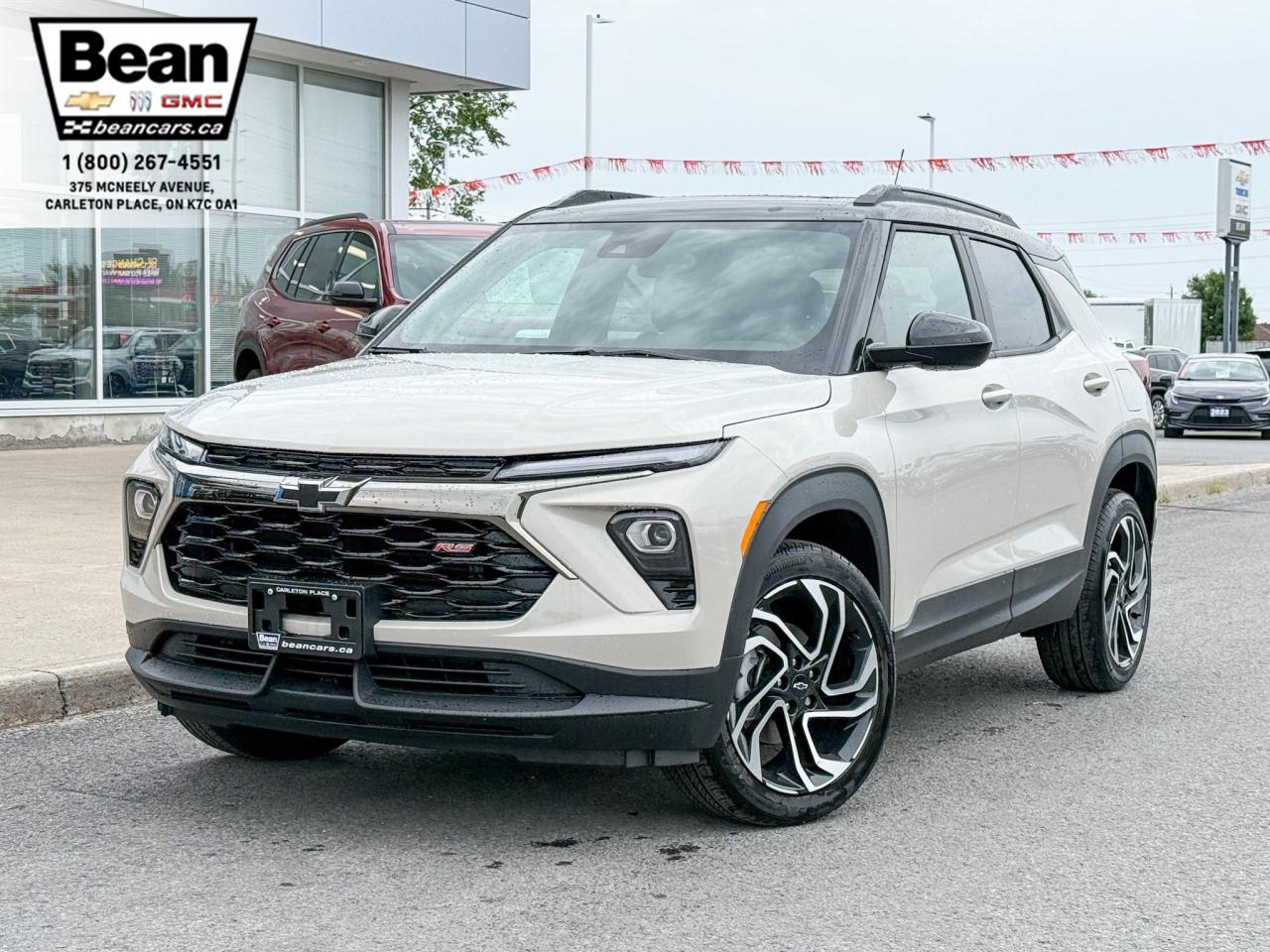 New 2026 Chevrolet TrailBlazer RS 1.3L 3 CYL WITH REMOTE START/ENTRY, HEATED SEATS, HEATED STEERING WHEEL, HD REAR VISION CAMERA, APPL for sale in Carleton Place, ON