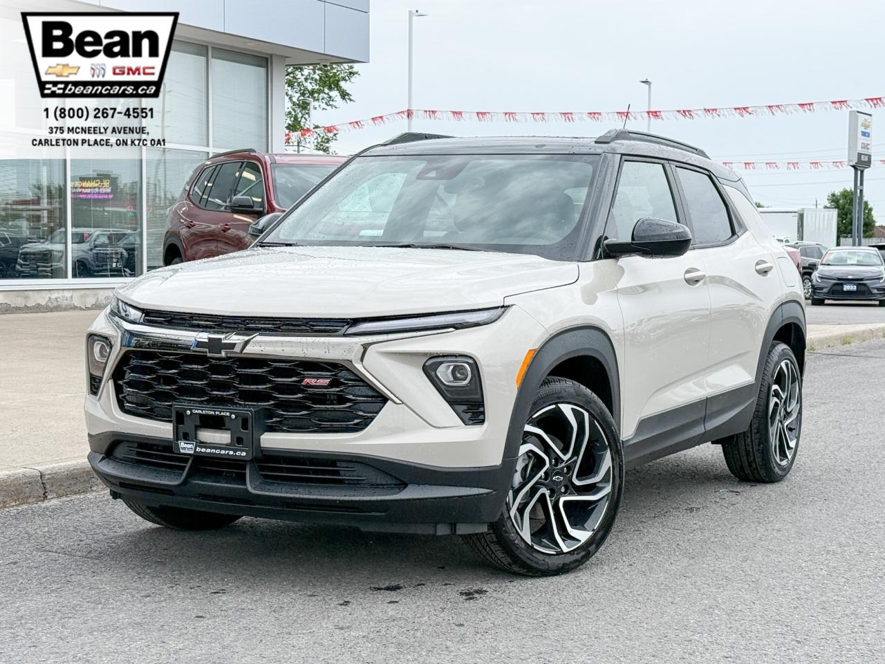 New 2026 Chevrolet TrailBlazer RS 1.3L 3 CYL WITH REMOTE START/ENTRY, HEATED SEATS, HEATED STEERING WHEEL, HD REAR VISION CAMERA, APPL for sale in Carleton Place, ON