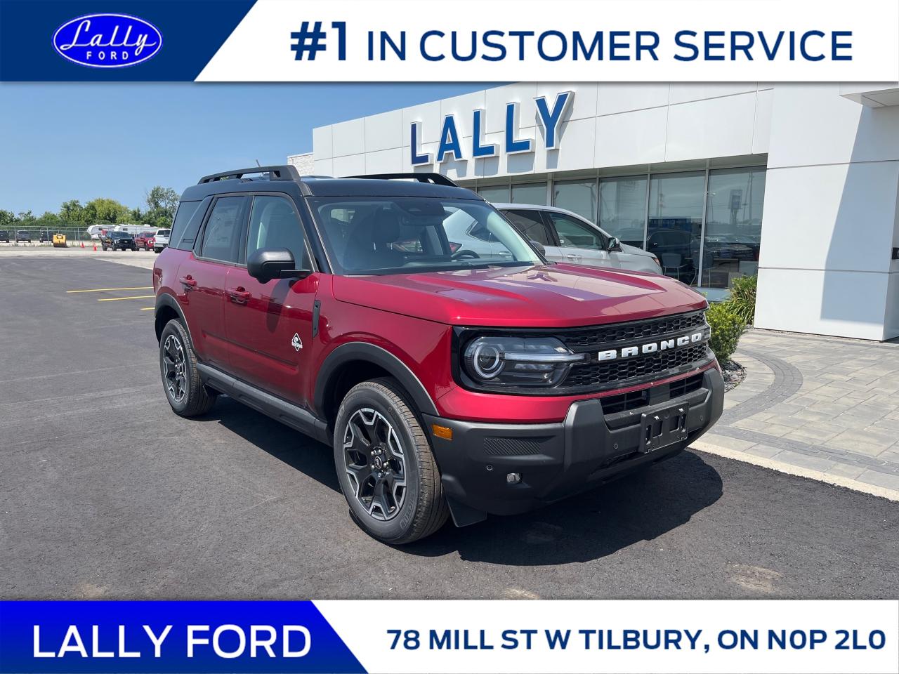 New 2025 Ford Bronco Sport Outer Banks for sale in Tilbury, ON
