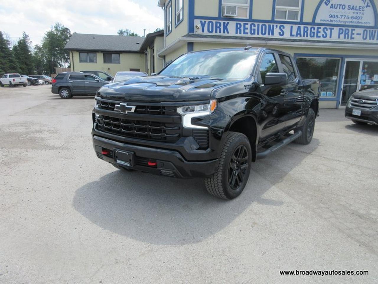 2024 Chevrolet Silverado 1500 LIKE NEW TRAIL-BOSS-LT-Z71-MODEL 5 PASSENGER 3.0L - DURAMAX.. 4X4.. CREW-CAB.. SHORTY.. HEATED SEATS & WHEEL.. BACK-UP CAMERA.. BLUETOOTH SYSTEM.. Photo