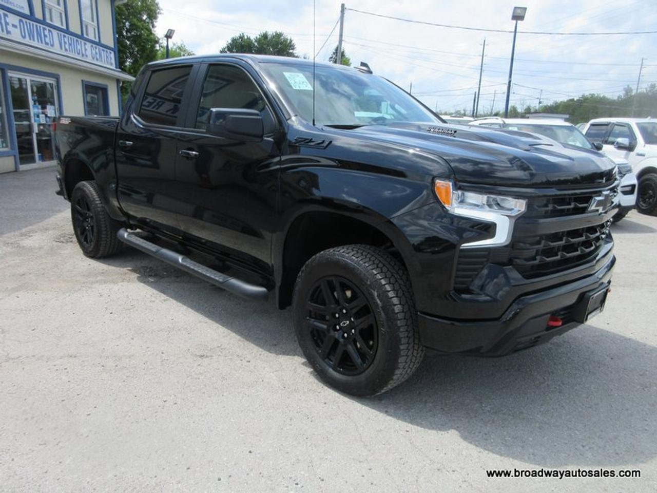 2024 Chevrolet Silverado 1500 LIKE NEW TRAIL-BOSS-LT-Z71-MODEL 5 PASSENGER 3.0L - DURAMAX.. 4X4.. CREW-CAB.. SHORTY.. HEATED SEATS & WHEEL.. BACK-UP CAMERA.. BLUETOOTH SYSTEM.. Photo