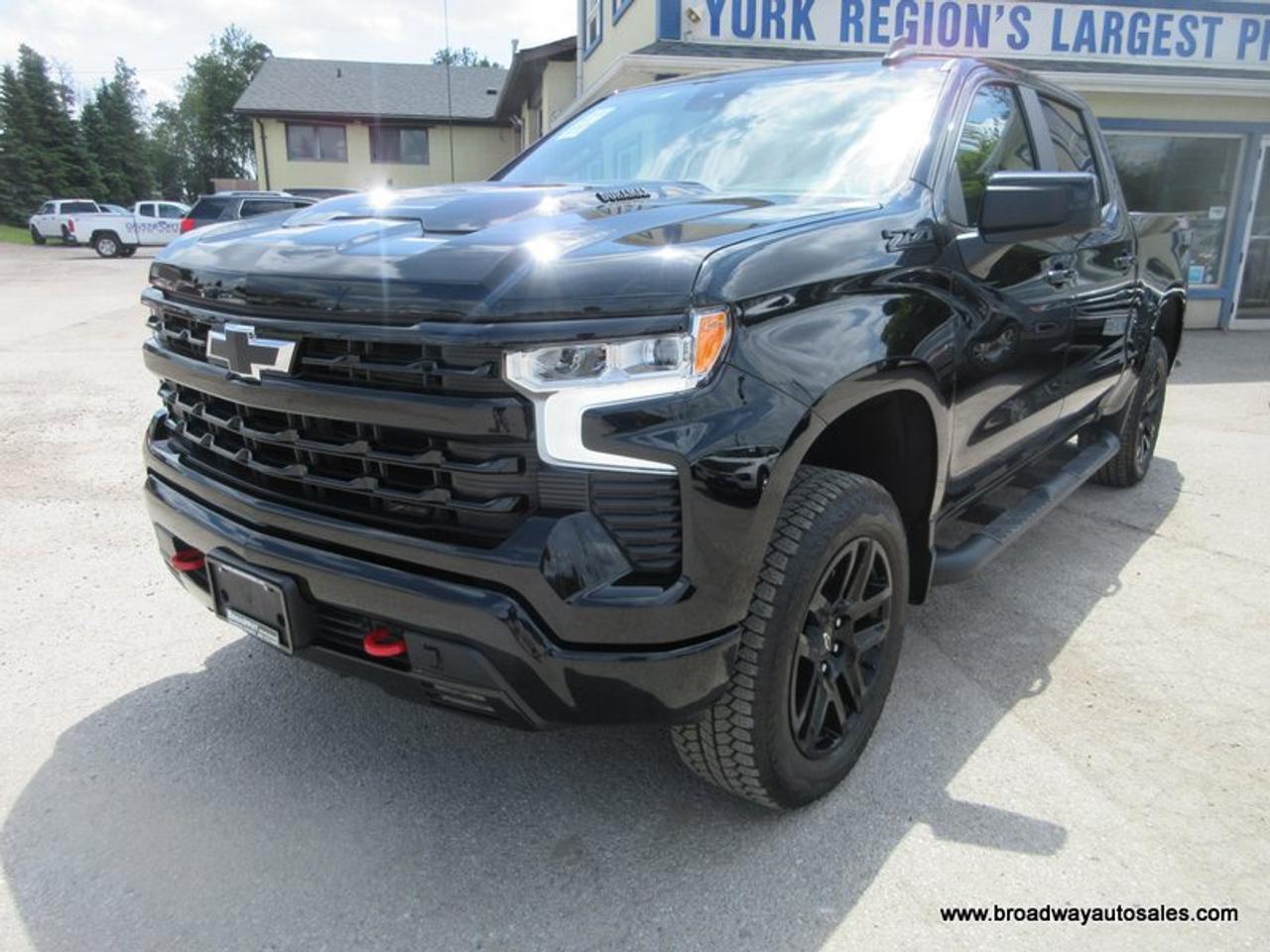 2024 Chevrolet Silverado 1500 LIKE NEW TRAIL-BOSS-LT-Z71-MODEL 5 PASSENGER 3.0L - DURAMAX.. 4X4.. CREW-CAB.. SHORTY.. HEATED SEATS & WHEEL.. BACK-UP CAMERA.. BLUETOOTH SYSTEM.. Photo