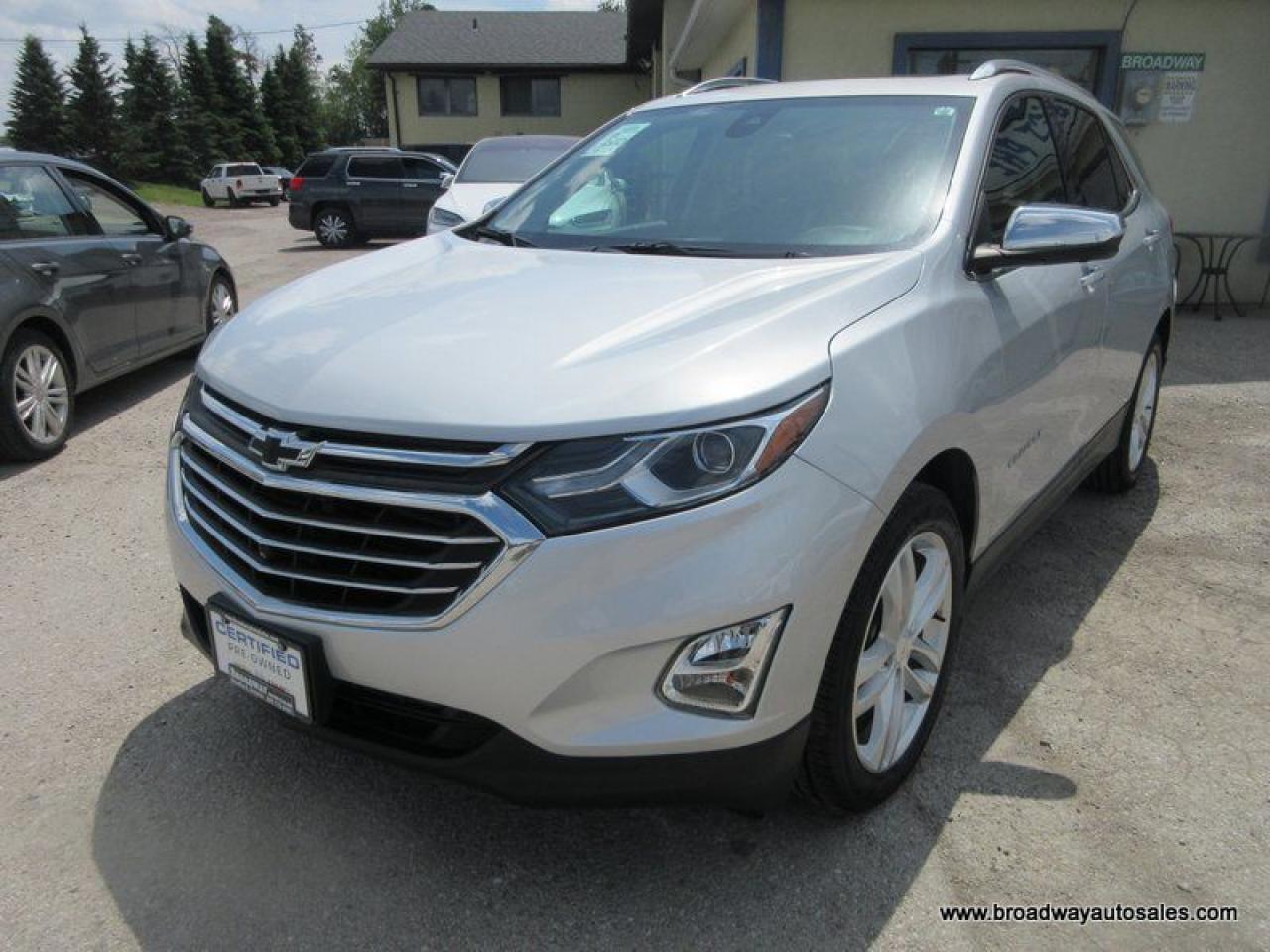 2020 Chevrolet Equinox ALL-WHEEL DRIVE PREMIER-PACKAGE 5 PASSENGER 2.0L - TURBO.. NAVIGATION.. PANORAMIC SUNROOF.. LEATHER.. HEATED/AC SEATS.. POWER TAILGATE..