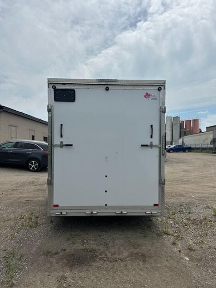 2023 Canadian Trailer Company 7x14 V Nose Cargo Trailer Aluminum Tandem Axle Photo4