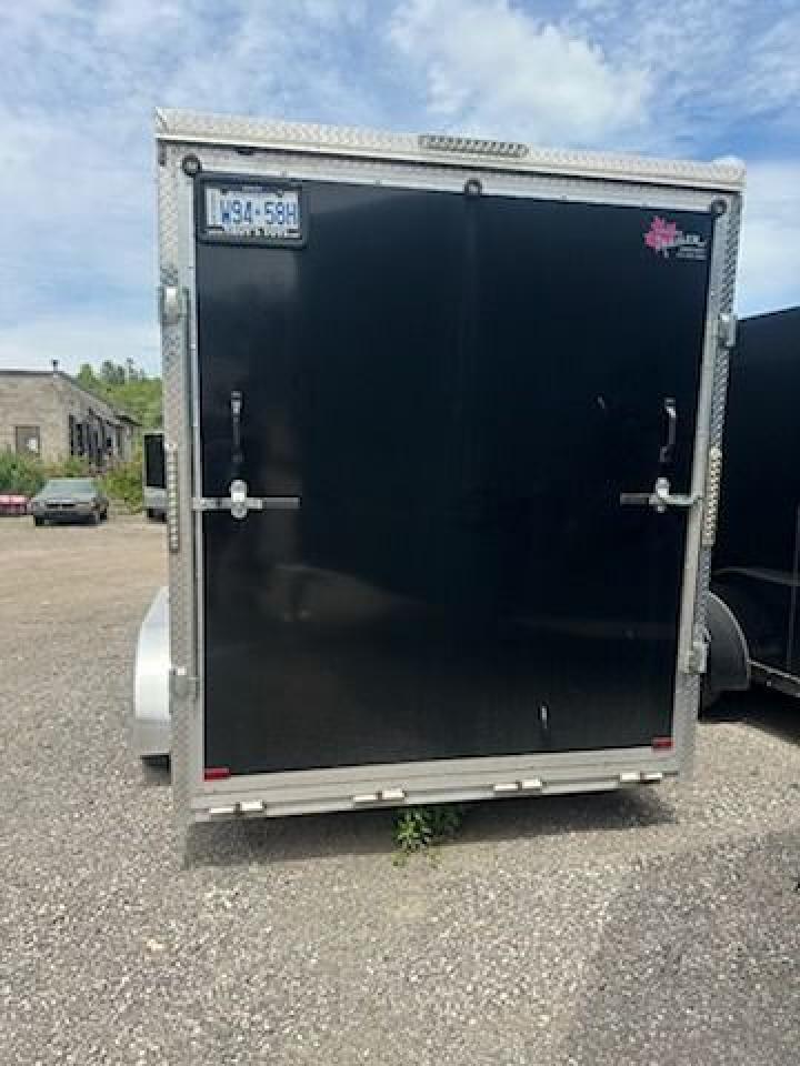 2023 Canadian Trailer Company 7x14 V Nose Cargo Trailer Aluminum Tandem Axle Photo4