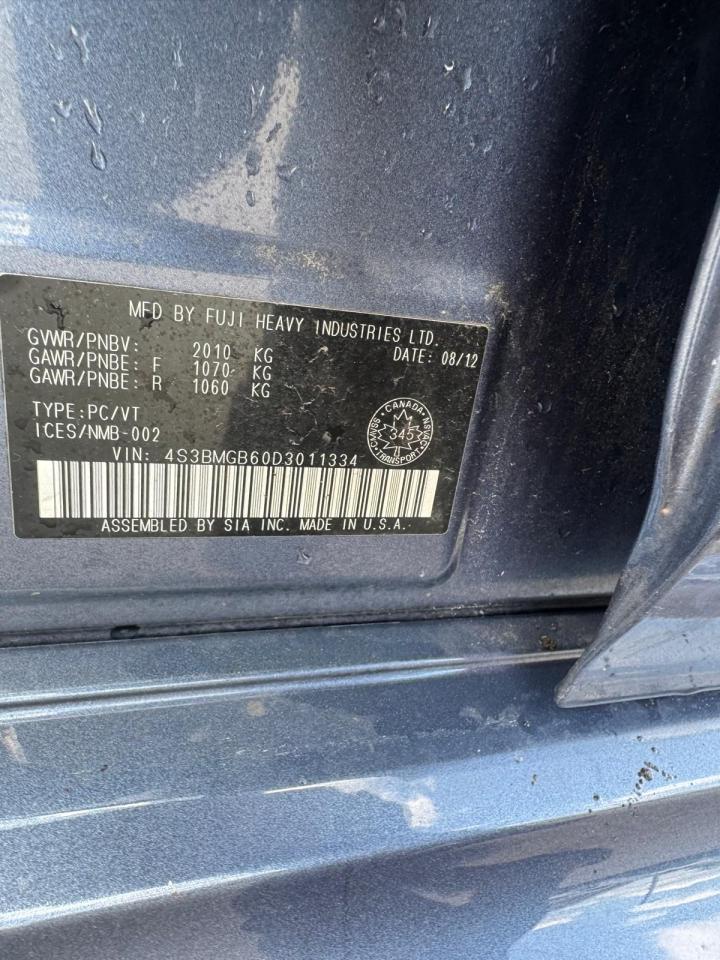 2013 Subaru Legacy AS IS, 2.5i w/Touring Pkg, RUNS AND DRIVES WELL - Photo #16