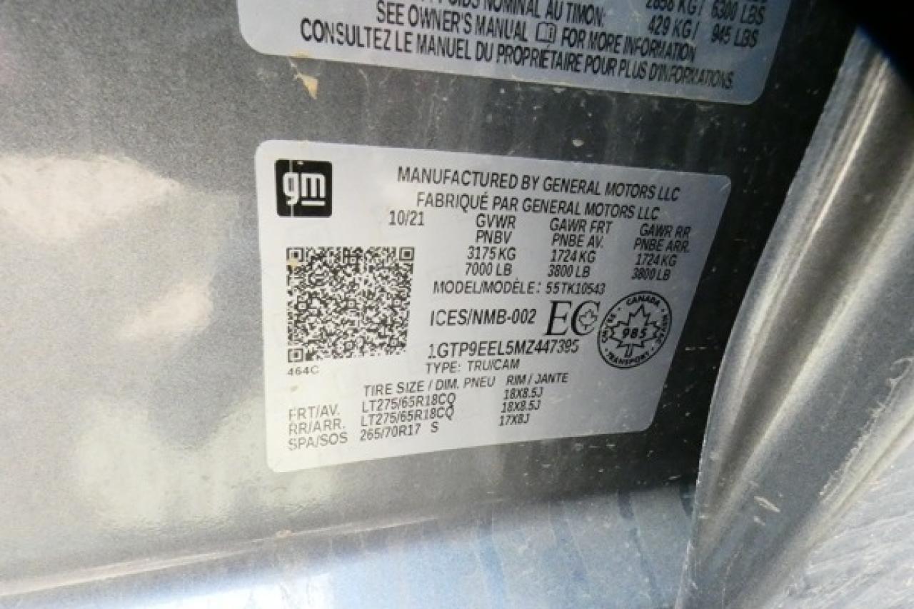 2021 GMC Sierra 1500 AT4 6.2L V8 w/H&C Leather, BUC - Photo #20