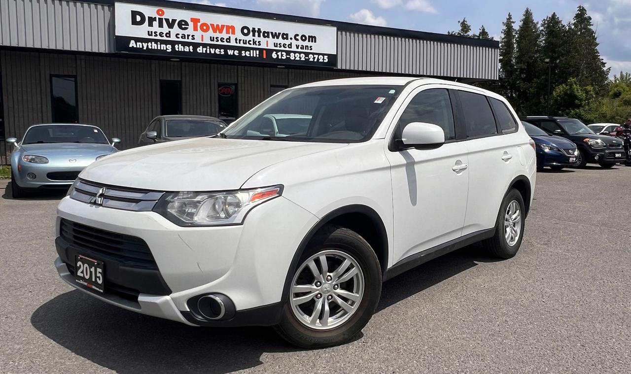 <p>2015 MITSUBISHI OUTLANDER ES AWD WELL MAINTAINED SUV ! 198 200 KM ! SPACIOUS 5‑PASSENGER CROSSOVER WITH AWD TRACTION CONTROL &ndash; RELIABLE 2.4 L I‑4 ENGINE & SMOOTH &ndash; ROOMY CARGO SPACE & HEATED SEATS &ndash; IDEAL DAILY DRIVER OR FAMILY VEHICLE &ndash; READY FOR ALL-SEASON USE! EASY FINANCING AVAILABLE!<br><br></p><p><strong>**ADVERTISED PRICE IS OUR CASH PRICE**</strong><br><br data-start=318 data-end=321>DRIVETOWNOTTAWA.COM, COME VISIT US/VENEZ NOUS VISITER! **TAXES AND LICENSING ARE EXTRA. FINANCING CHARGES ARE APPLICABLE EXAMPLE: BANK FINANCING FEE, PPSA, INTEREST CHARGES **QUEBEC SAFETY FEE APPLICABLE</p>