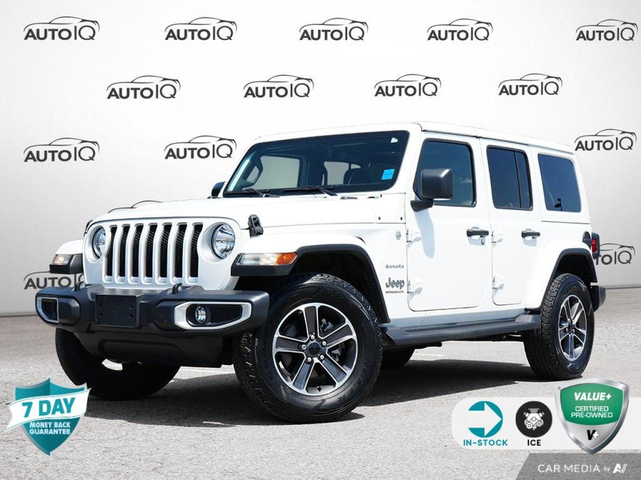 Used 2023 Jeep Wrangler Sahara APPLE CARPLAY | ANDROID AUTO | 3-PIECE HARDTOP for sale in St Catharines, ON