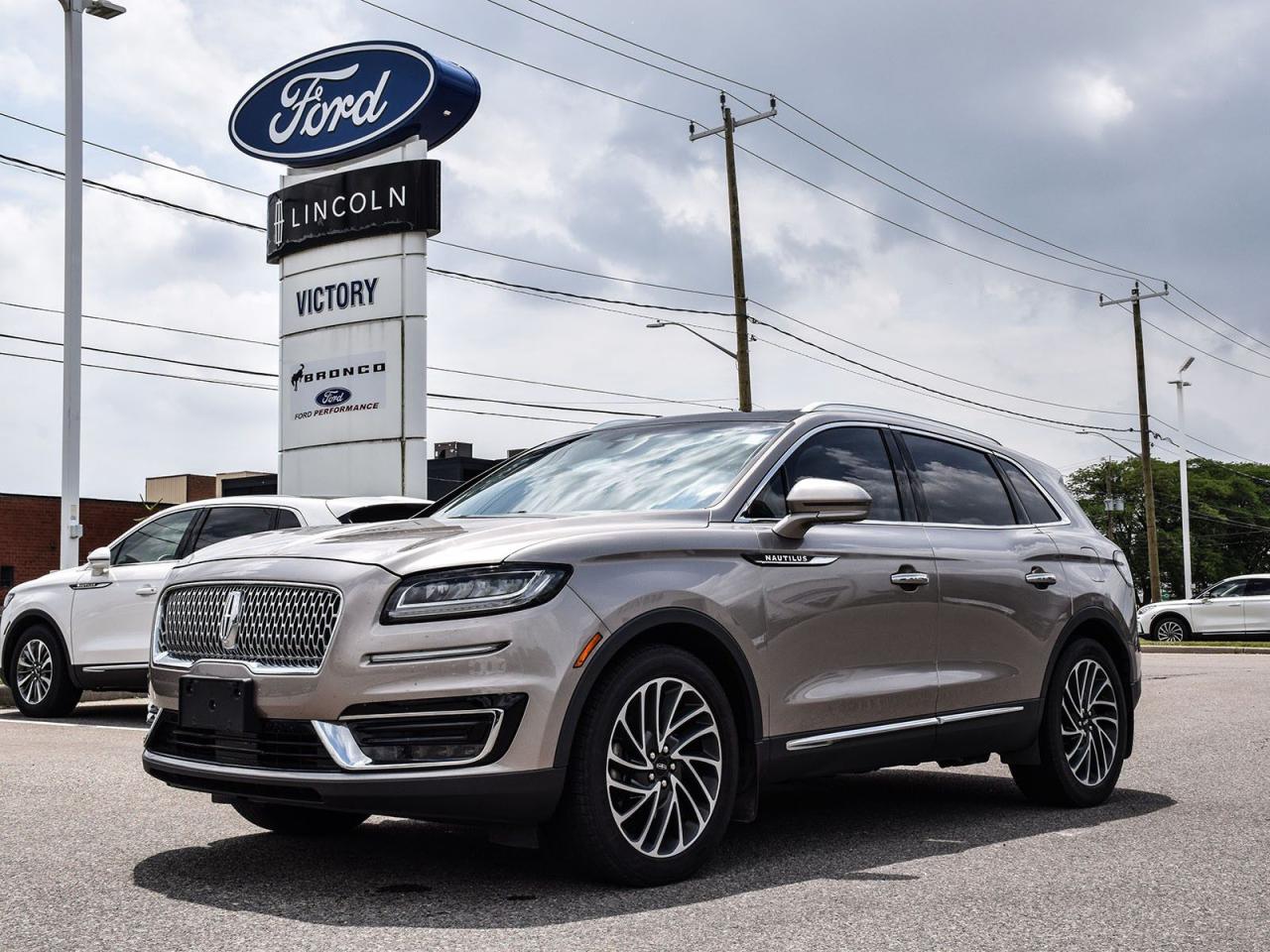 Used 2019 Lincoln Nautilus Reserve Heated/Cooled Seats | Panoroof | for sale in Chatham, ON