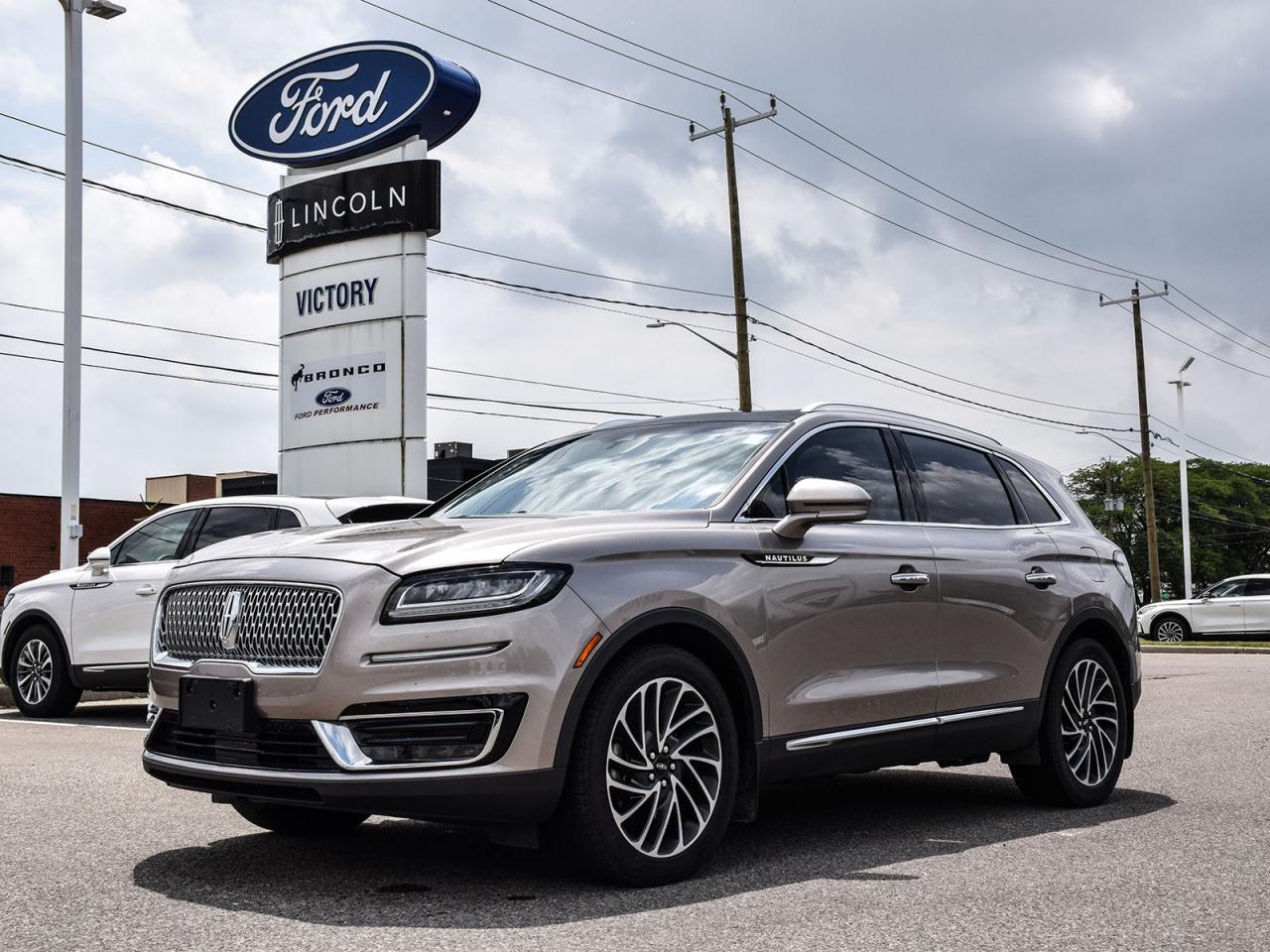 Used 2019 Lincoln Nautilus Reserve Heated/Cooled Seats | Panoroof | for sale in Chatham, ON