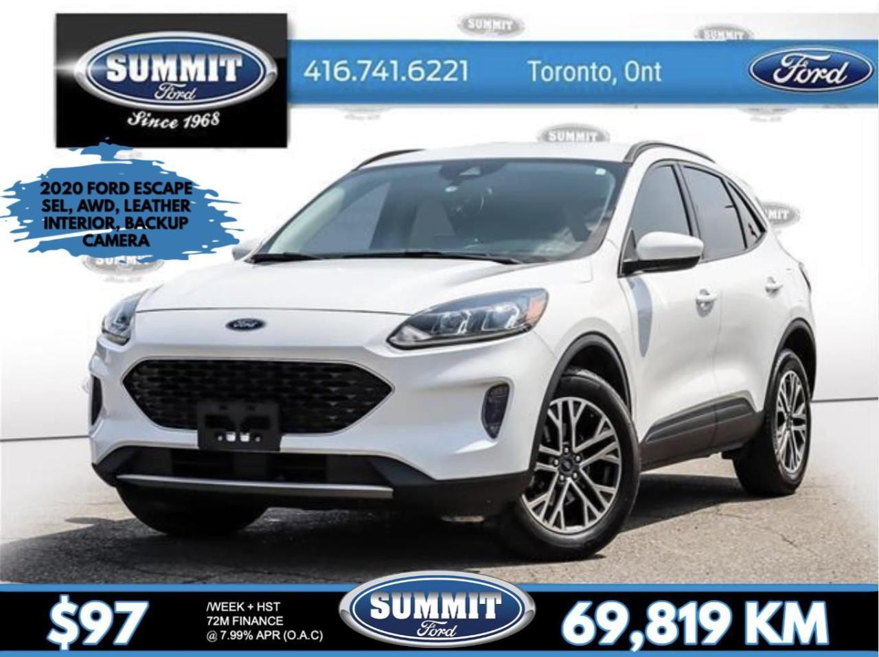 Used 2020 Ford Escape SEL for sale in Etobicoke, ON