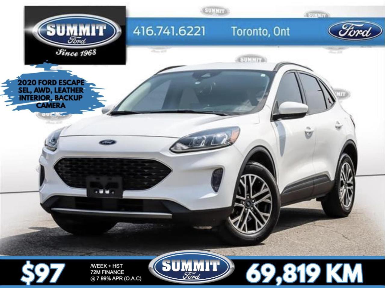 Used 2020 Ford Escape SEL for sale in Etobicoke, ON