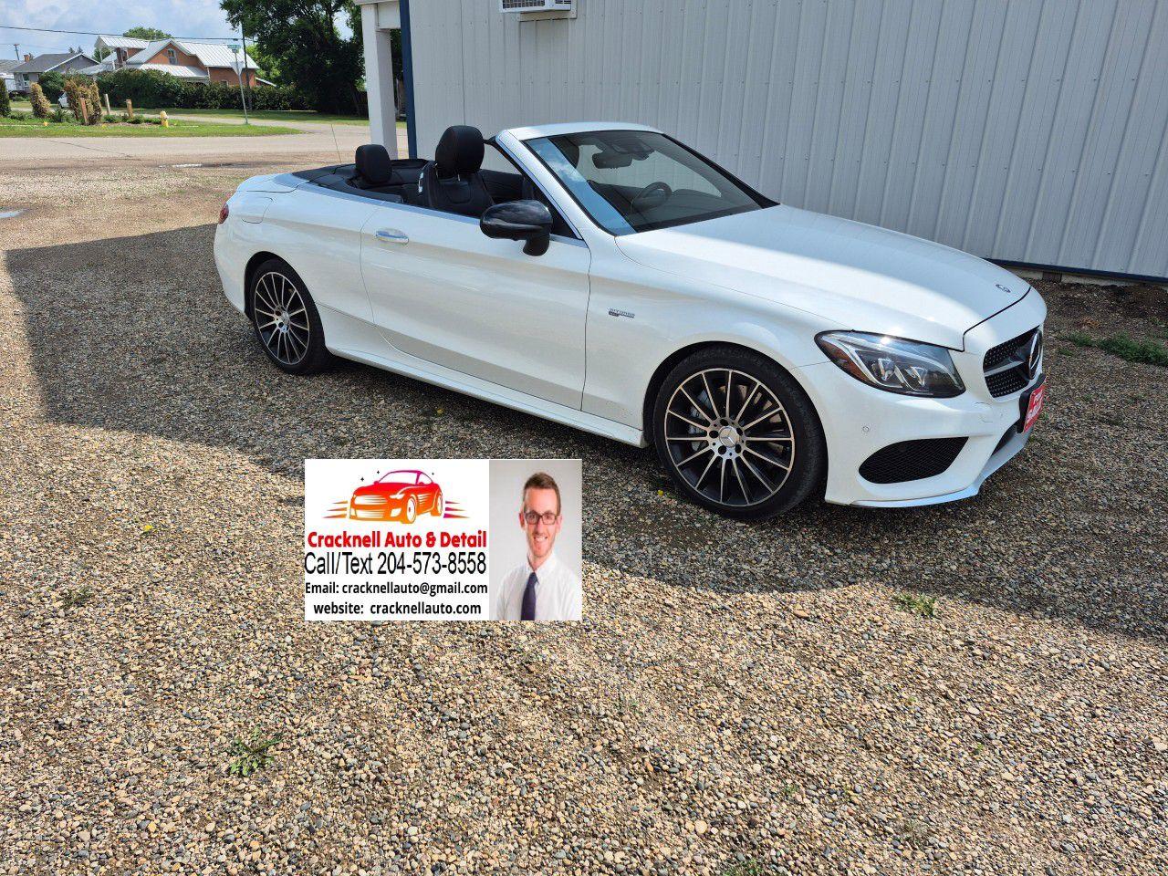 Used 2017 Mercedes-Benz C-Class AMG C 43 4MATIC Cabriolet for sale in Carberry, MB