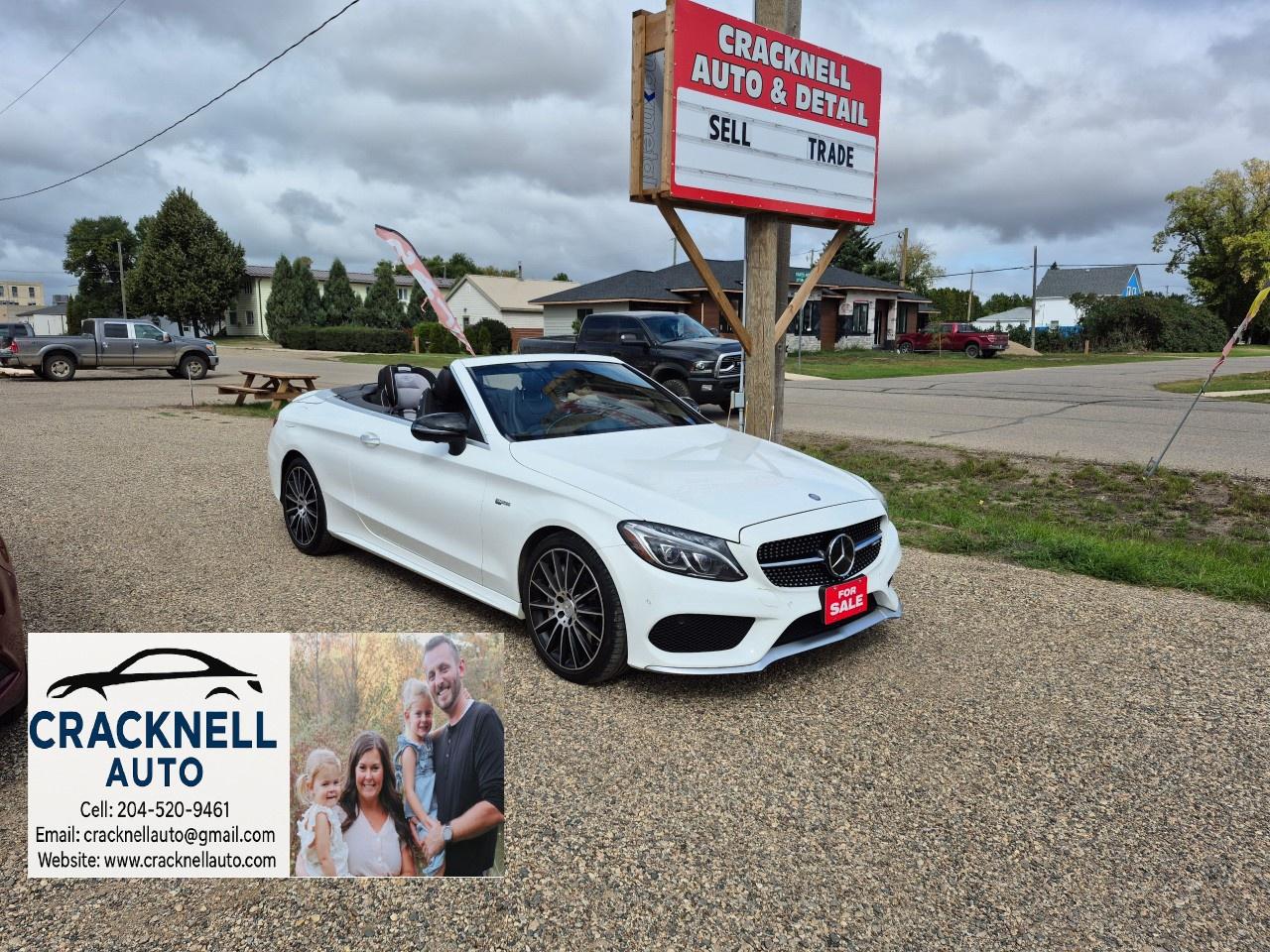 Used 2017 Mercedes-Benz C-Class AMG C 43 4MATIC Cabriolet for sale in Carberry, MB