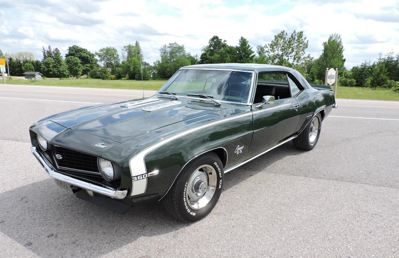 1969 Chevrolet Camaro 350 4-Speed Completely Restored With Warranty