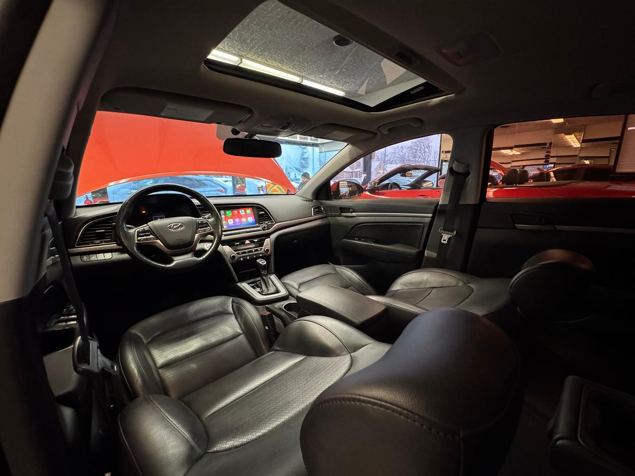 2017 Hyundai Elantra LIMITED+sunroof+GPS+ApplePlay+Heated Steering Photo