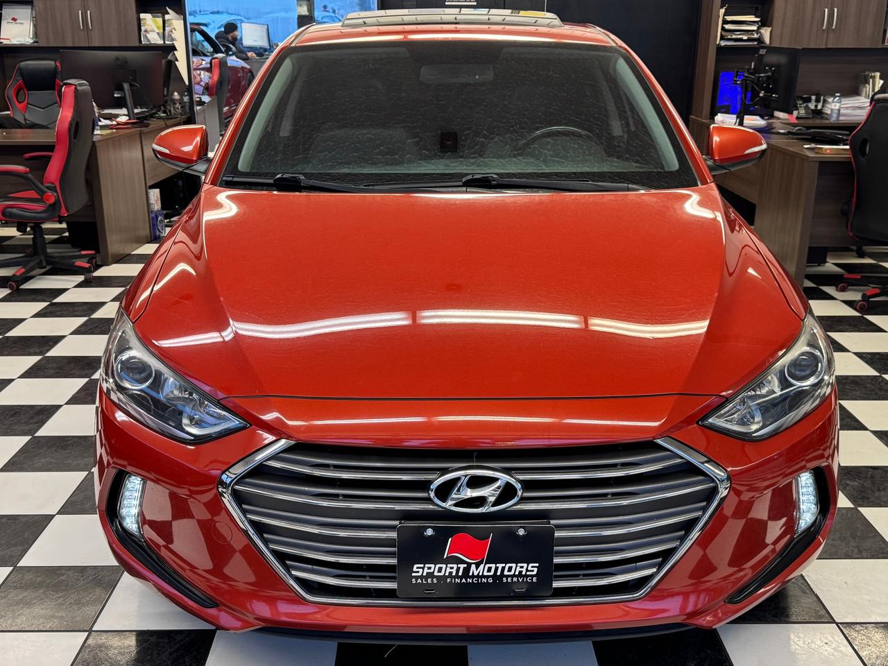 2017 Hyundai Elantra LIMITED+sunroof+GPS+ApplePlay+Heated Steering Photo