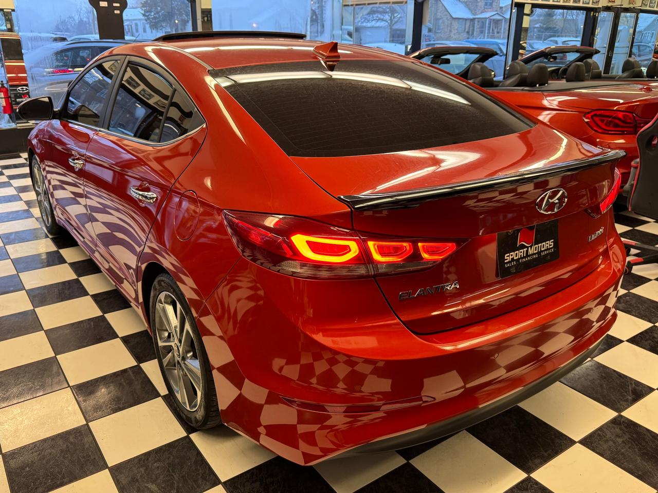 2017 Hyundai Elantra LIMITED+sunroof+GPS+ApplePlay+Heated Steering Photo