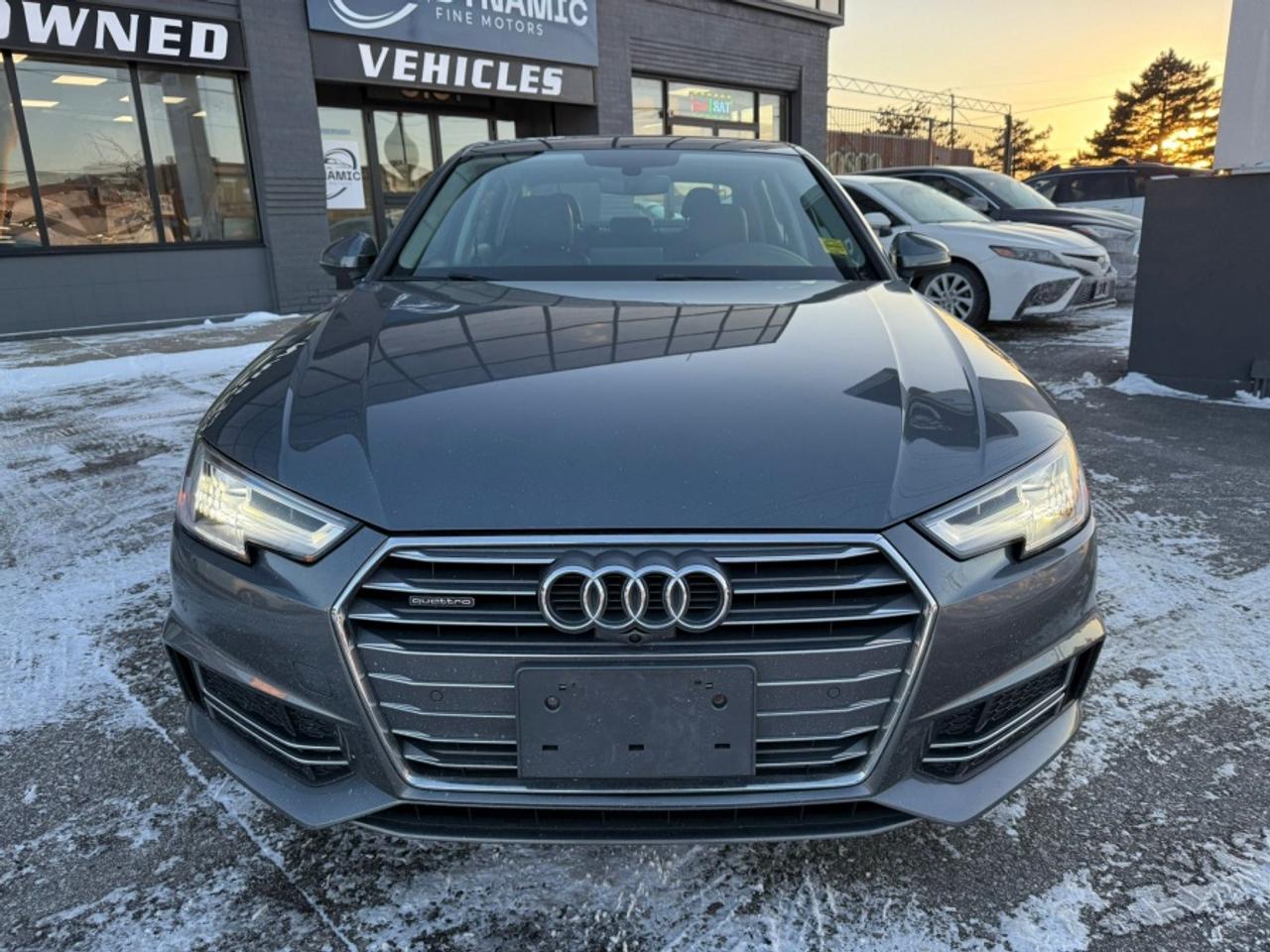 2018 Audi A4 QUATTRO PROGRESSIV/ SUNROOF/ NAVIGATION/ REAR FRON - Photo #3