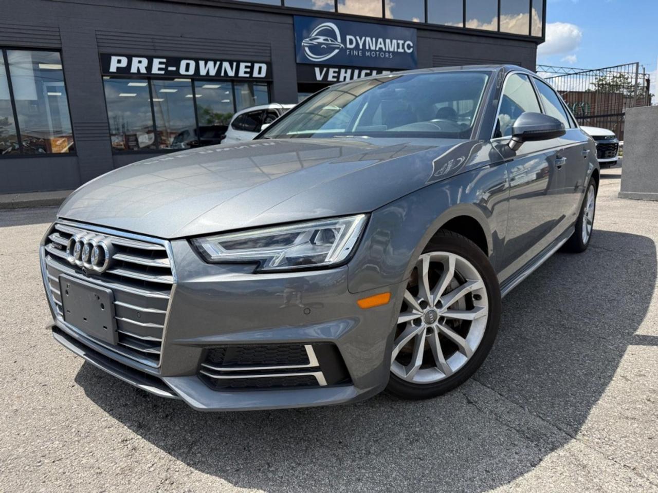 2018 Audi A4 QUATTRO PROGRESSIV/ SUNROOF/ NAVIGATION/ REAR CAM - Photo #1