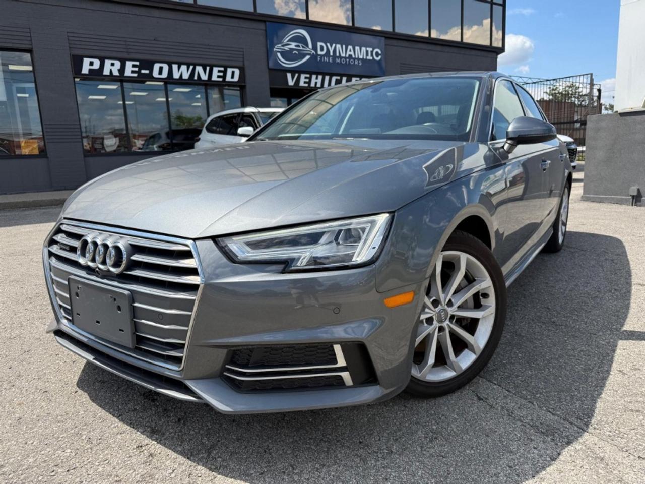 2018 Audi A4 QUATTRO PROGRESSIV/ SUNROOF/ NAVIGATION/ REAR CAM Photo