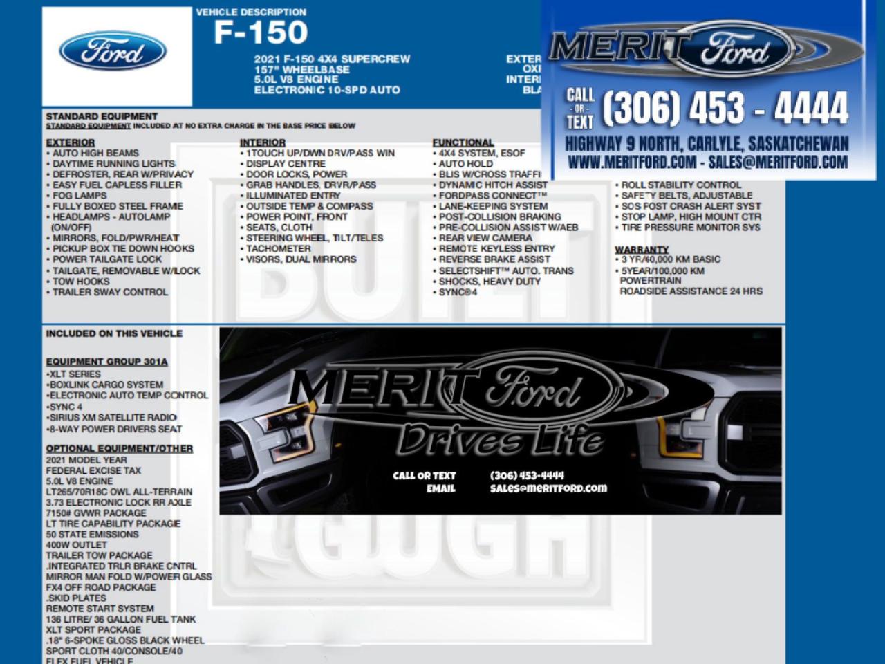 2021 Ford F-150 XLT - Sport, V8 (Gas), + MORE Photo2