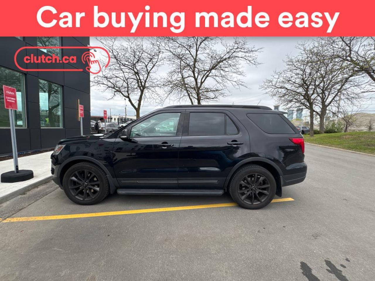 Used 2019 Ford Explorer XLT 4WD w/ Apple CarPlay, Heated Front Seats, Rearview Cam- for sale in Toronto, ON
