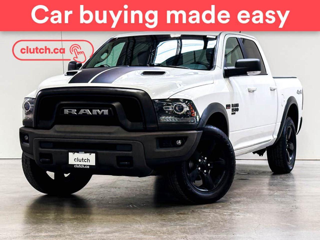Used 2019 RAM 1500 Classic Warlock Crew Cab 4x4 w/ Apple CarPlay, Heated Front Seats, Rearview Cam for sale in Toronto, ON