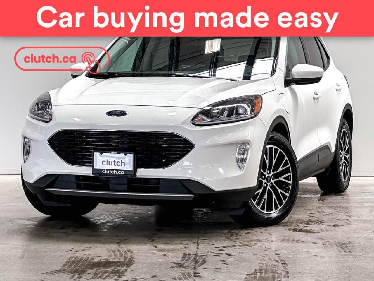Used 2021 Ford Escape Hybrid SEL PHEV w/ Apple CarPlay, Heated Front Seats, Rearview Cam for sale in Toronto, ON