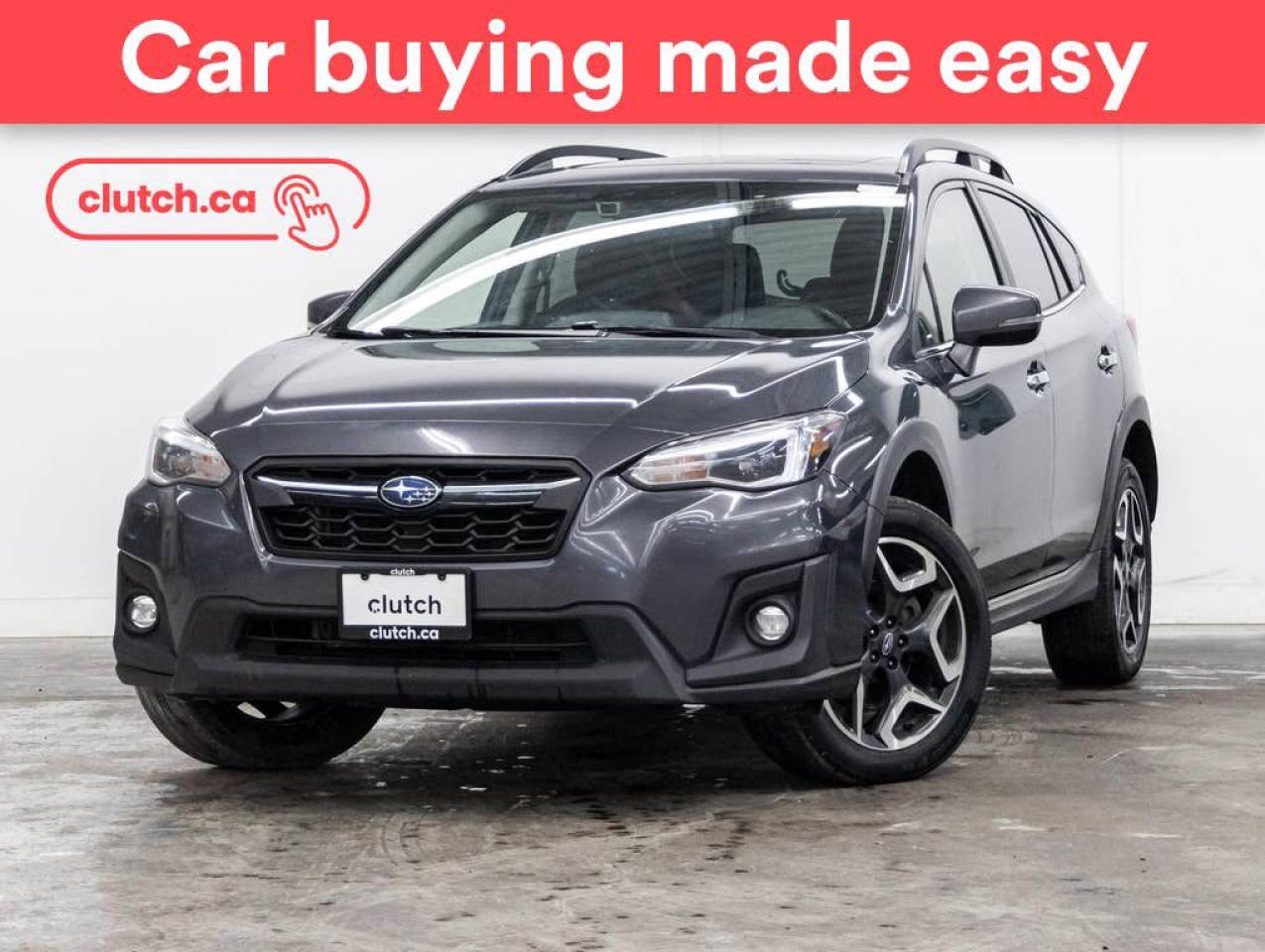 Used 2020 Subaru XV Crosstrek Limited AWD w/Apple Carplay & Android Auto, Heated Front Seats, Backup Cam for sale in Toronto, ON