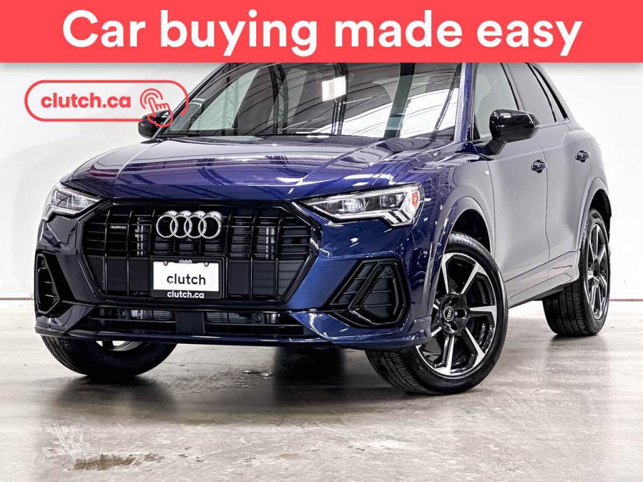 Used 2023 Audi Q3 45 Technik AWD w/ Apple CarPlay, Heated Front Seats, Rearview Cam for sale in Toronto, ON