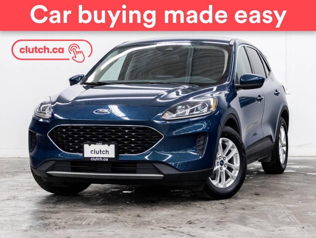 Used 2020 Ford Escape SE w/Apple CarPlay, Heated Front Seats, Rearview Cam for sale in Toronto, ON