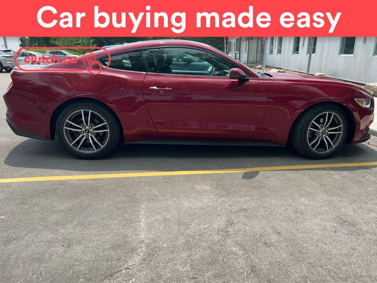 Used 2016 Ford Mustang EcoBoost Premium w/ Nav, Heated Front Seats, Rearview Cam for sale in Toronto, ON