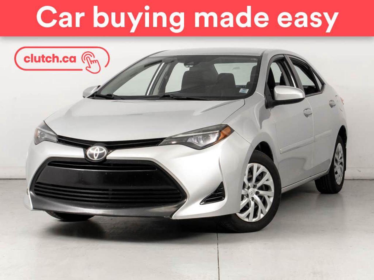 Used 2017 Toyota Corolla LE w/ Adaptive Cruise, Rearview Cam, Heated Seats for sale in Bedford, NS