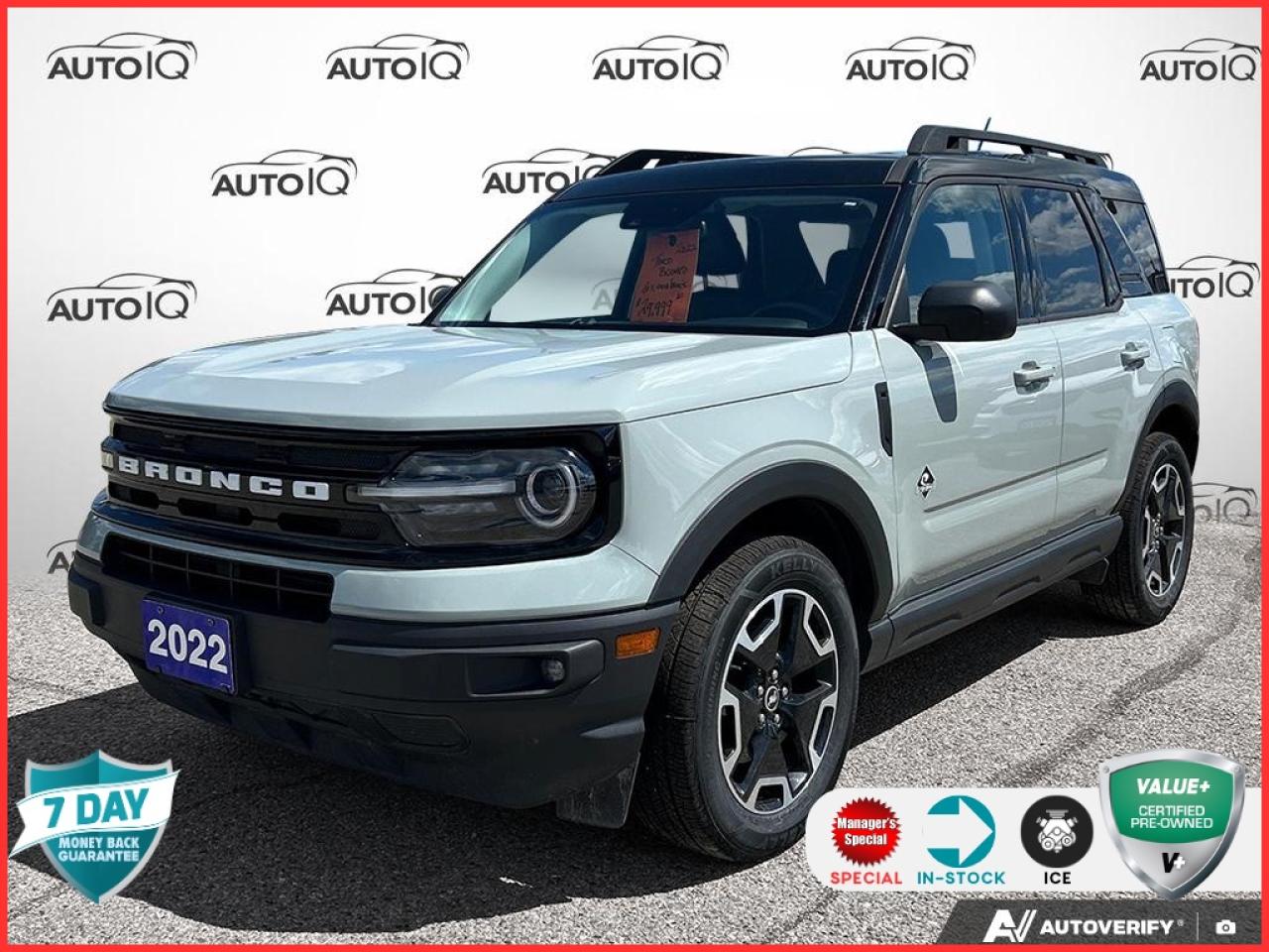 Used 2022 Ford Bronco Sport Outer Banks | ONE OWNER | LOCAL TRADE | NO ACCIDENTS | for sale in Tillsonburg, ON
