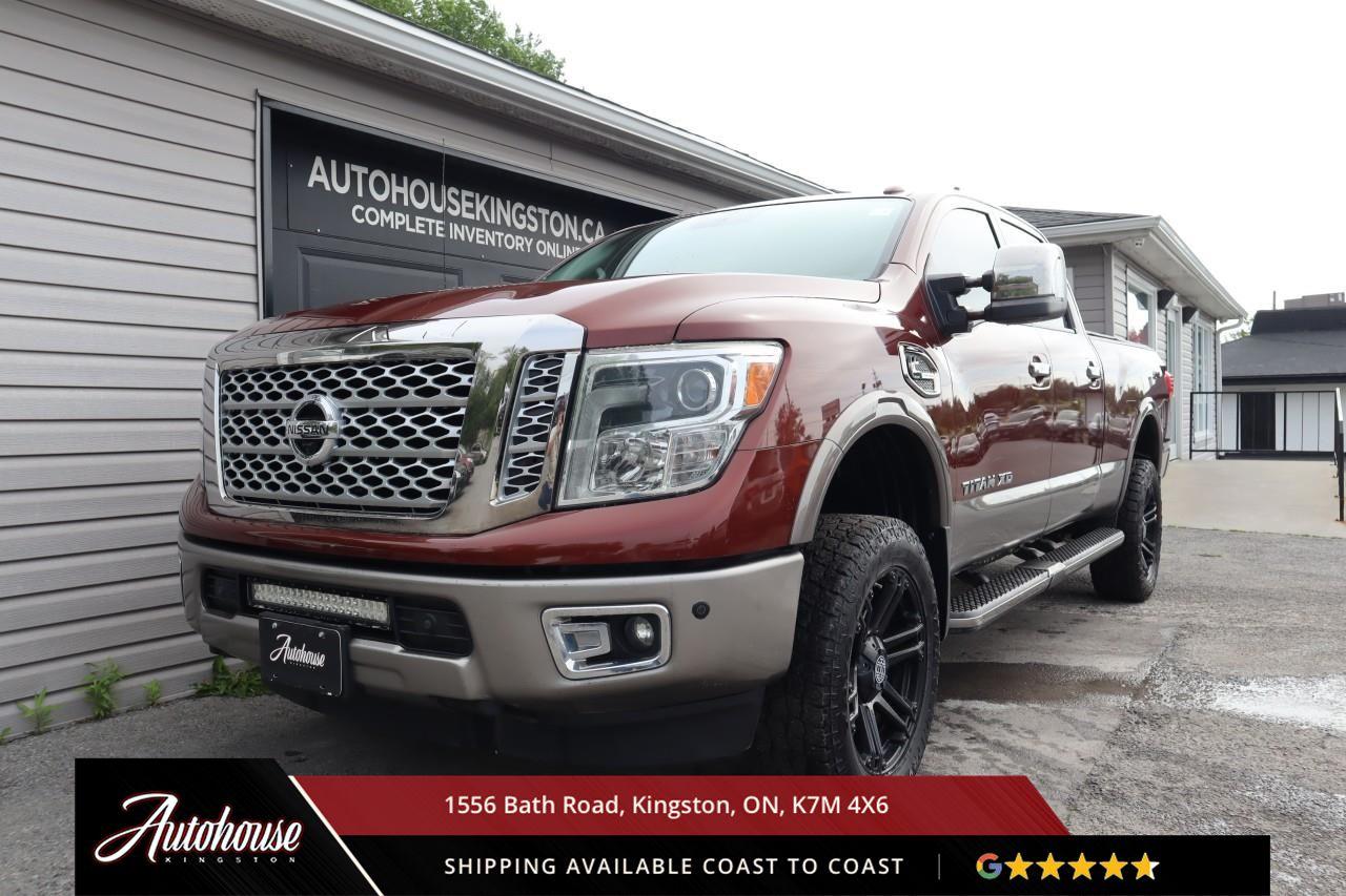 Used 2016 Nissan Titan XD Platinum Reserve Diesel CUMMINS - NAVIGATION - LEATHER for sale in Kingston, ON